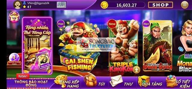 Giao diện cổng game Gold88